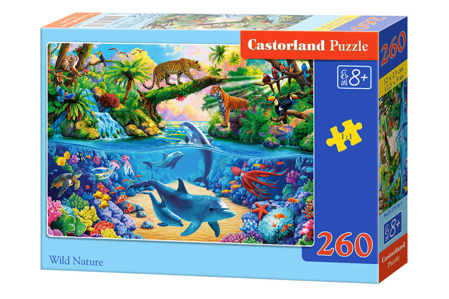 mamido Puzzle 260 dielikov Wild Nature