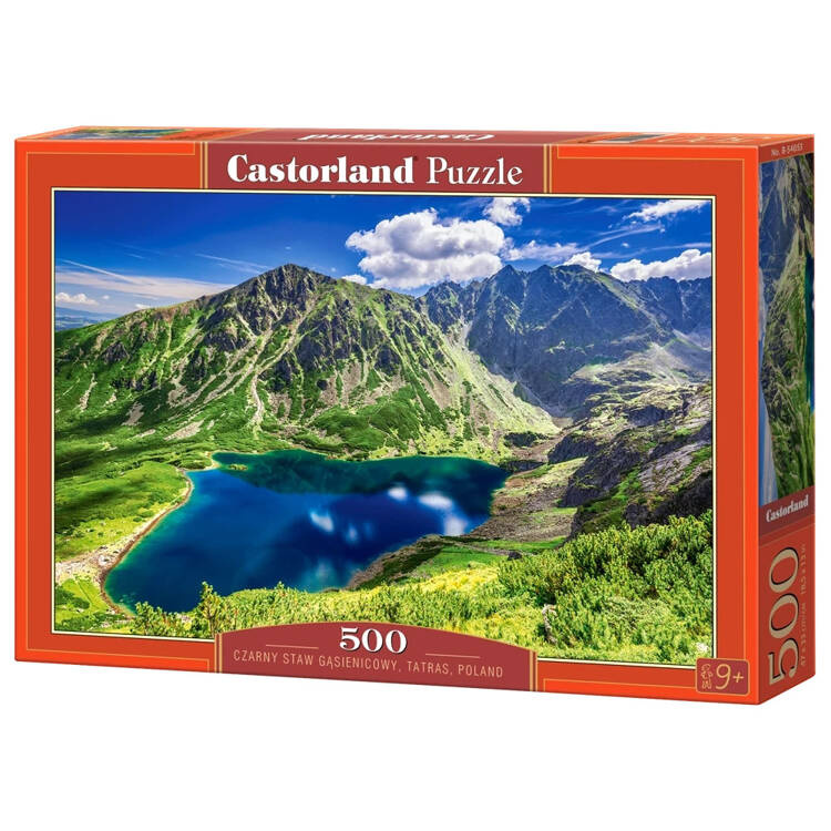 mamido Puzzle 500 dielikov Čierne pleso Gąsienicowe, Tatry, Poľsko