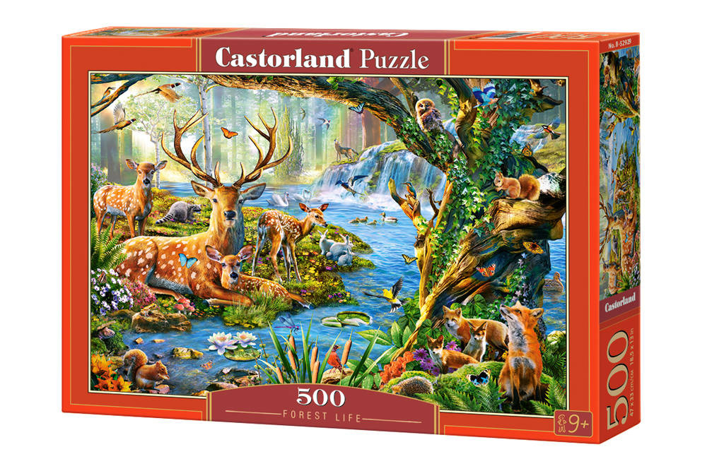 mamido Puzzle 500 dielikov Lesný život