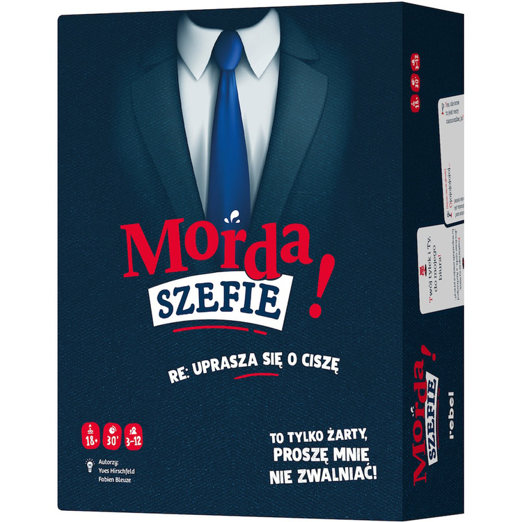 mamido Rebel kartová párty hra Morda, šéfe! - nenechaj sa vyhodiť! 18+ GR0753
