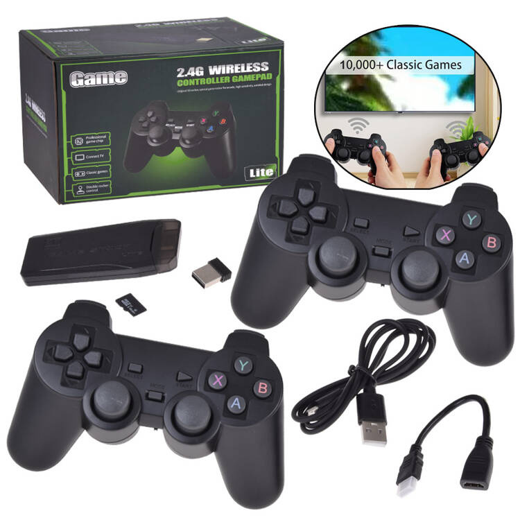 mamido Súprava Herná konzola HDMI RETRO + 2 ovládače Cez 20000 hier ako predtým GR0696