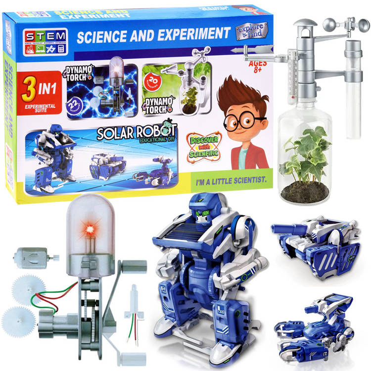 mamido Sada malého vedca 3v1 robot dynamo ZA3325