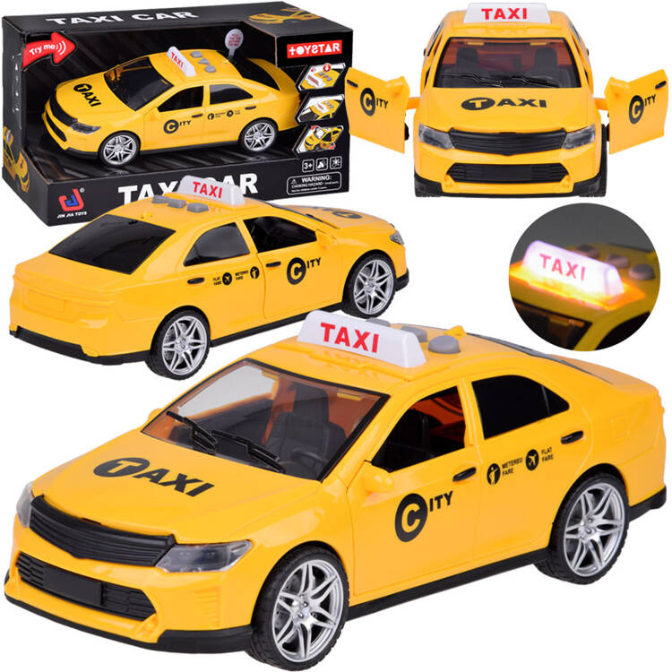mamido Taxi autíčko taxi zvuk svetlo otváracie dvere ZA5220