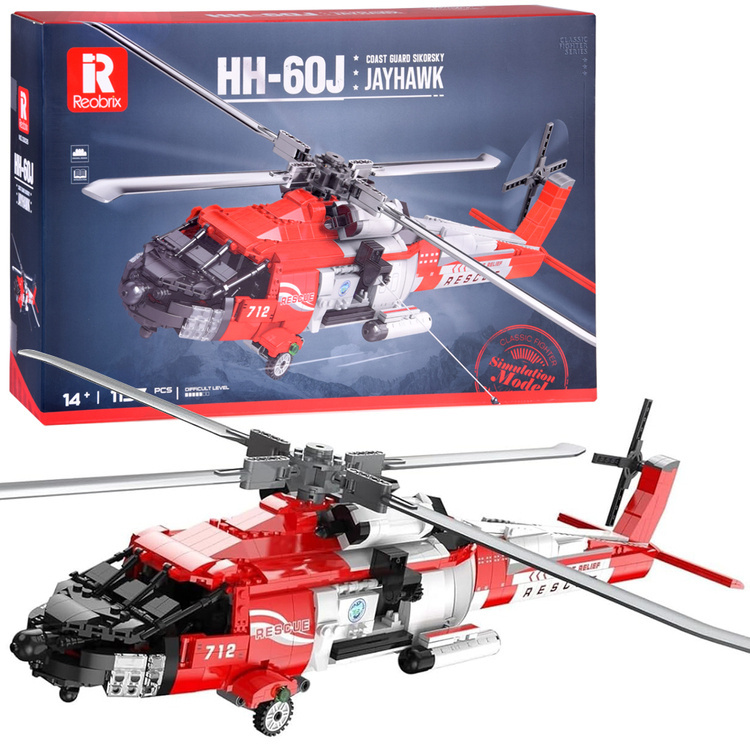 mamido Technické stavebnice Sikorsky HH-60J Jayhawk 1137 dielikov letecký vrtuľník ZA5302