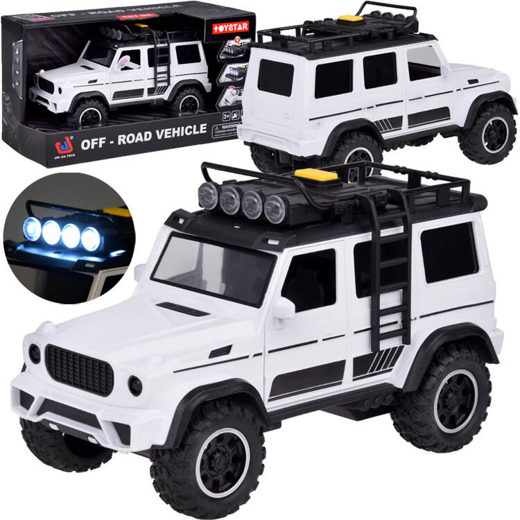 mamido Terénne elektrické autíčko OFF-ROAD gumové kolesá zvuky svetlo ZA5219