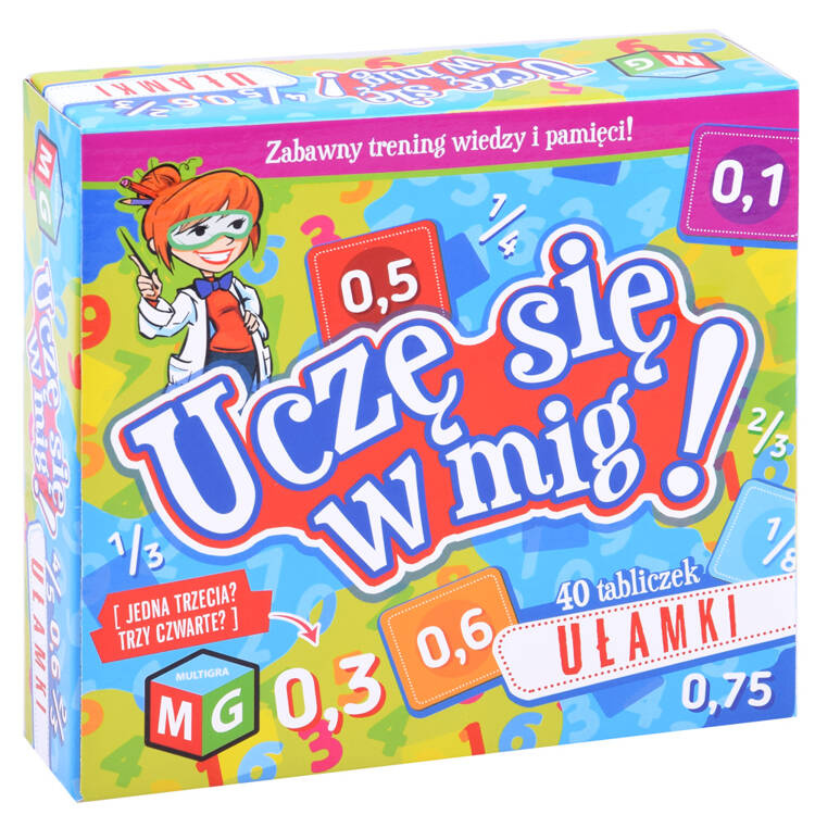 mamido Zlomky - Učím sa hneď, vzdelávacia hra GR0396