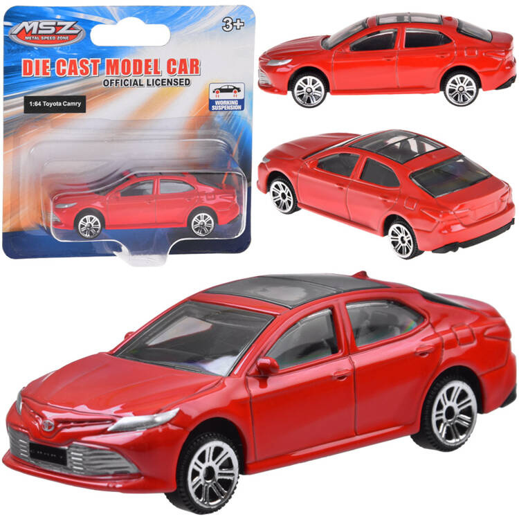 mamido Kovové autíčko licencované Toyota Camry 1:64, pružinové ZA5059