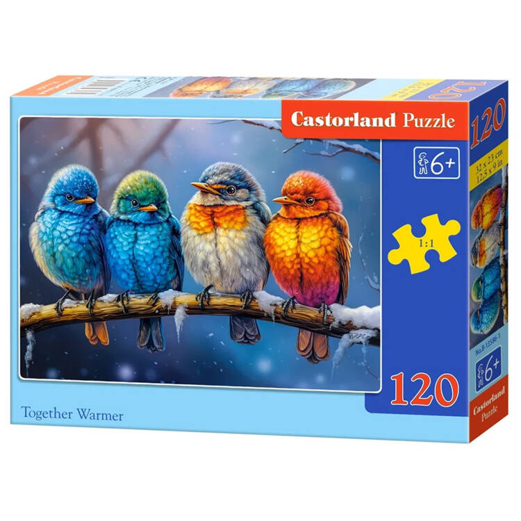 mamido Puzzle 120 dielikov Together Warmer