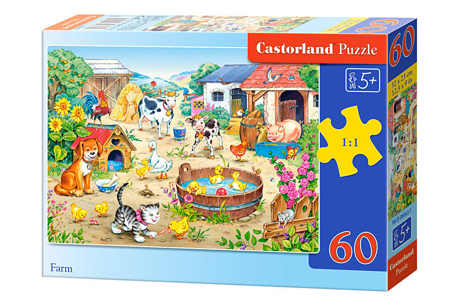 mamido Puzzle 60 dielikov Farma