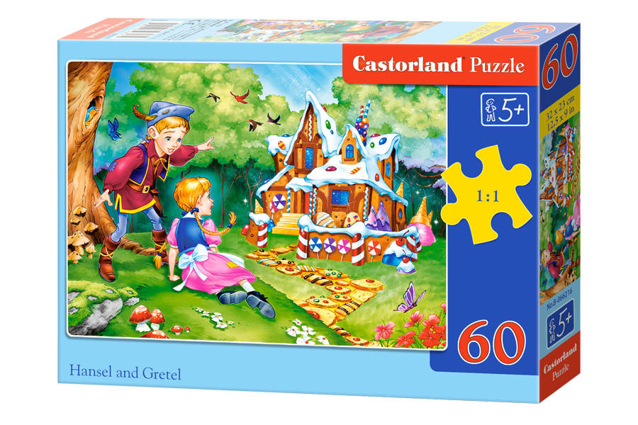 mamido Puzzle 60 dielikov Hansel & Gretel