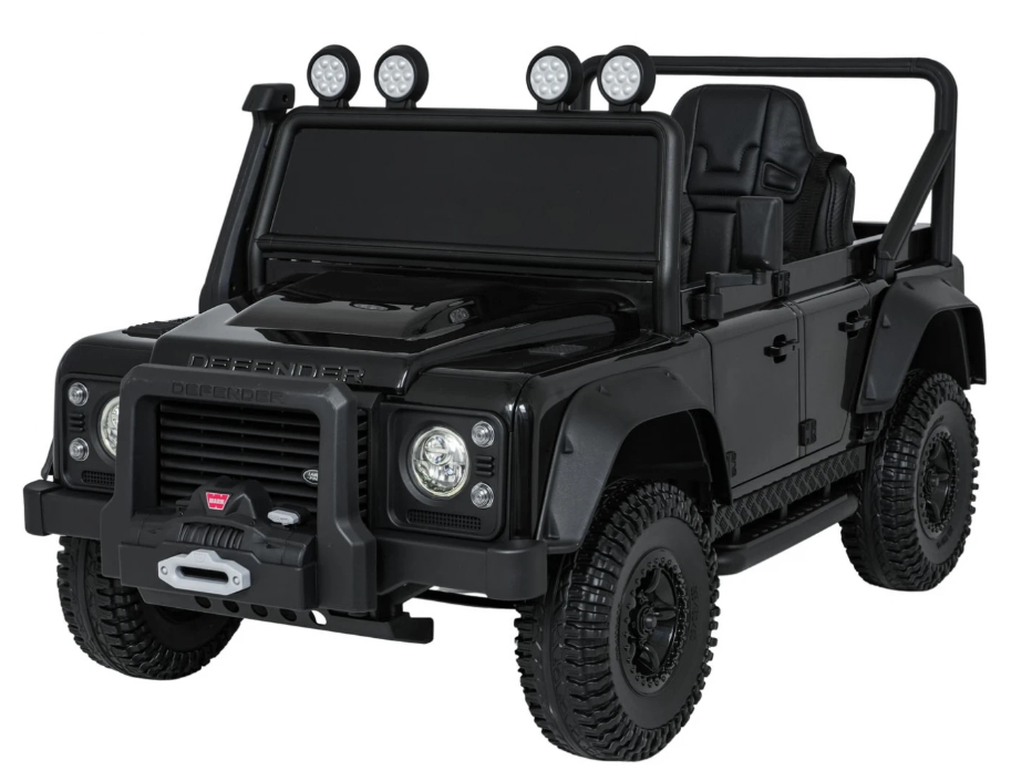 mamido Detské elektrické autíčko Land Rover Defender 110 SVX Concept čierne