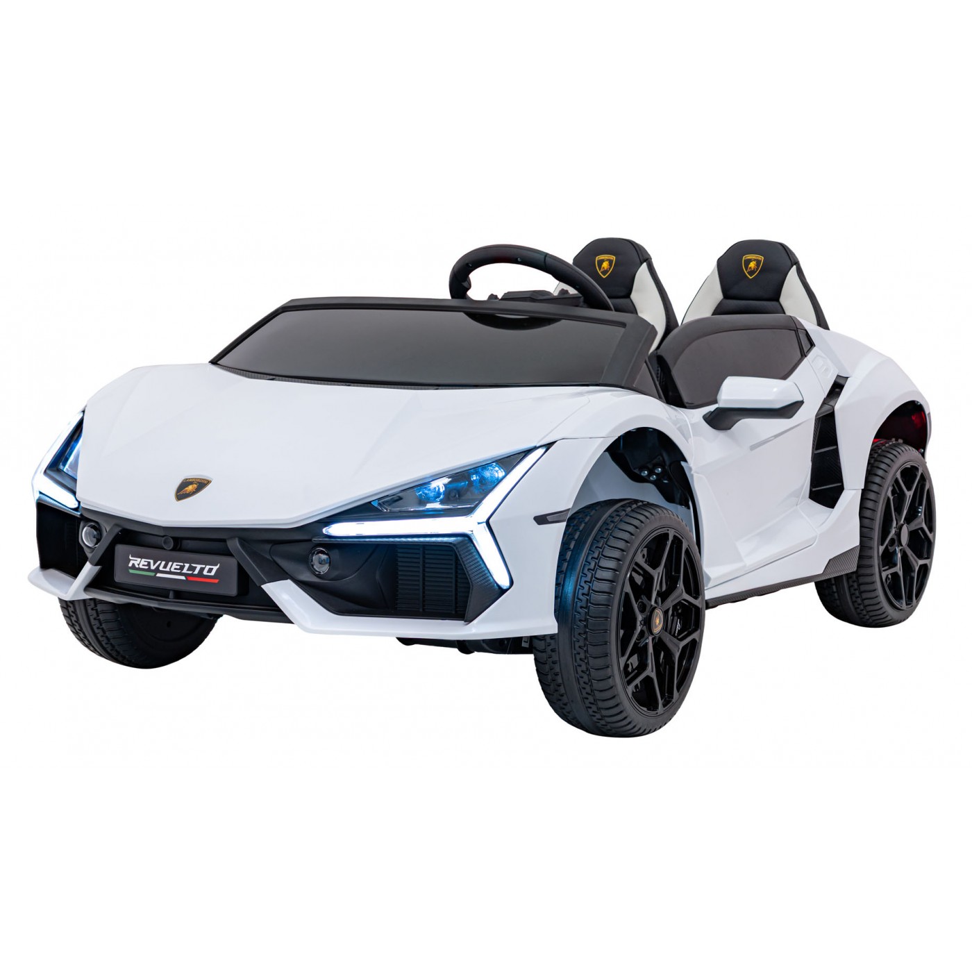 mamido Detské elektrické autíčko Lamborghini Revuelto XL 24V 4x200W biele