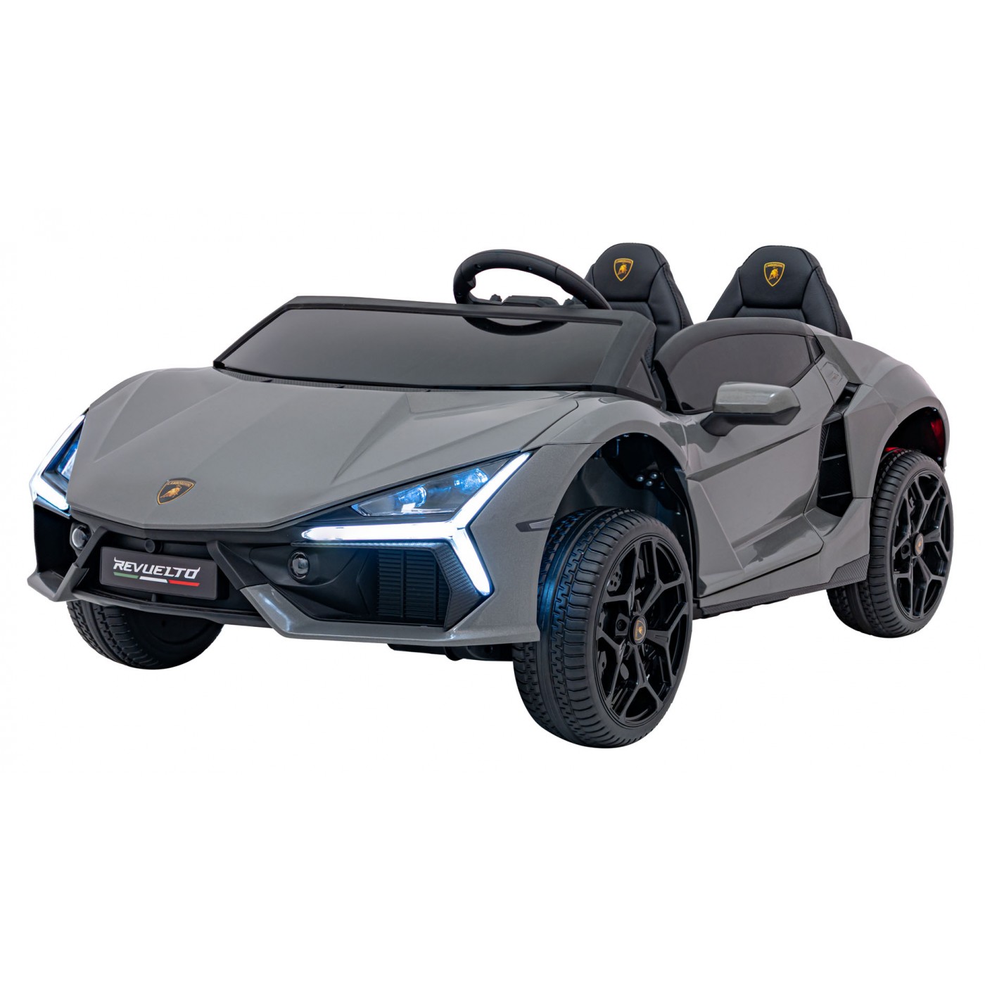 mamido  Detské elektrické autíčko Lamborghini Revuelto XL 24V 4x200W šedé