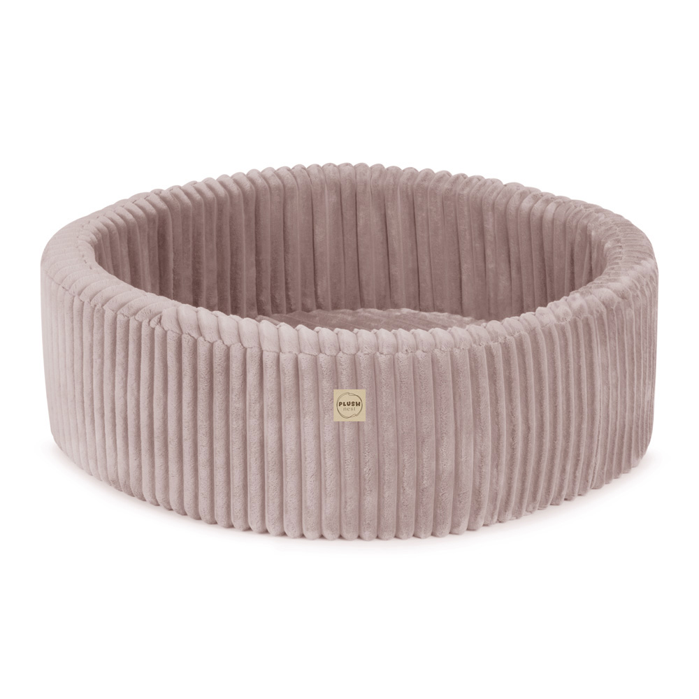 PLUSH NEST PLUSH NEST Suchý bazén okrúhly Puffy Lamell Ø 90 × 30 cm ružový