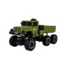 Vojenské nákladní auto na dálkové ovládání 6x6 zelené2