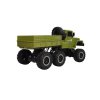 Vojenské nákladní auto na dálkové ovládání 6x6 zelené4