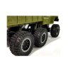Vojenské nákladní auto na dálkové ovládání 6x6 zelené5