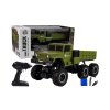 Vojenské nákladní auto na dálkové ovládání 6x6 zelené1