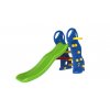 Záhradná detská šmykľavka 2v1 modrá