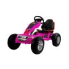 Dětská elektrická motokára růžová1