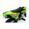 Dětská elektrická motorka Cross zelená11