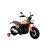 Dětská elektrická motorka QK307 oranžová2
