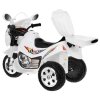 Detská elektrická motorka skúter biely