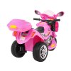 Dětská elektrická motorka skútr růžový (9)