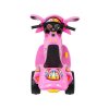 Dětská elektrická motorka skútr růžový (8)