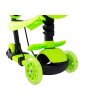 Dětská koloběžka tříkolová 5v1 zelená4