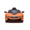 Dětské elektrické autíčko BMW I8 JE1001 oranžové02