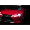 dětské elektrické autíčko lexus lakované červené (22)
