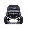mamido Dětské elektrické autíčko Mercedes Unimog 4x4 černé 1