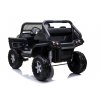 mamido Dětské elektrické autíčko Mercedes Unimog 4x4 černé 8