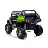mamido Dětské elektrické auto Mercedes Unimog zelené 9