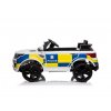 Dětské elektrické autíčko Policie bílé03