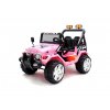 Dětské elektrické autíčko Raptor růžové01