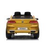 Dětské elektrické autíčko Volswagen Arteon zlatý 4