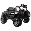 Dětské elektrické auto Jeep Monster 4x4 černý + batoh 4