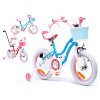 Dievčenský bicykel RoyalBaby 12 "modré