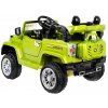 Elektrické autíčko Jeep zelené