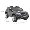 Elektrické autíčko Mercedes-Benz GLE 63 AMG čierne