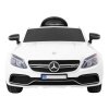Elektrické autíčko Mercedes Benz C63 AMG biele