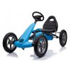 šlapací motokára modrá 2