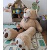 Veľký plyšový medveď XXL Amigo béžový 190 cm