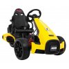 Dětská elektrická motokára žlutá 11