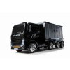 Dětské elektrické autíčko kamion s návěsem černé 10