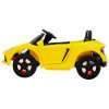 Elektrické autíčko Future EVA kola žluté 2