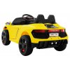 Elektrické autíčko Future EVA kola žluté 3