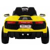 Elektrické autíčko Future EVA kola žluté 4